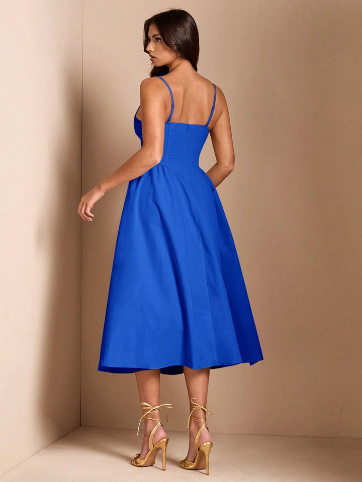 Rochie maxi SHEIN, albastru