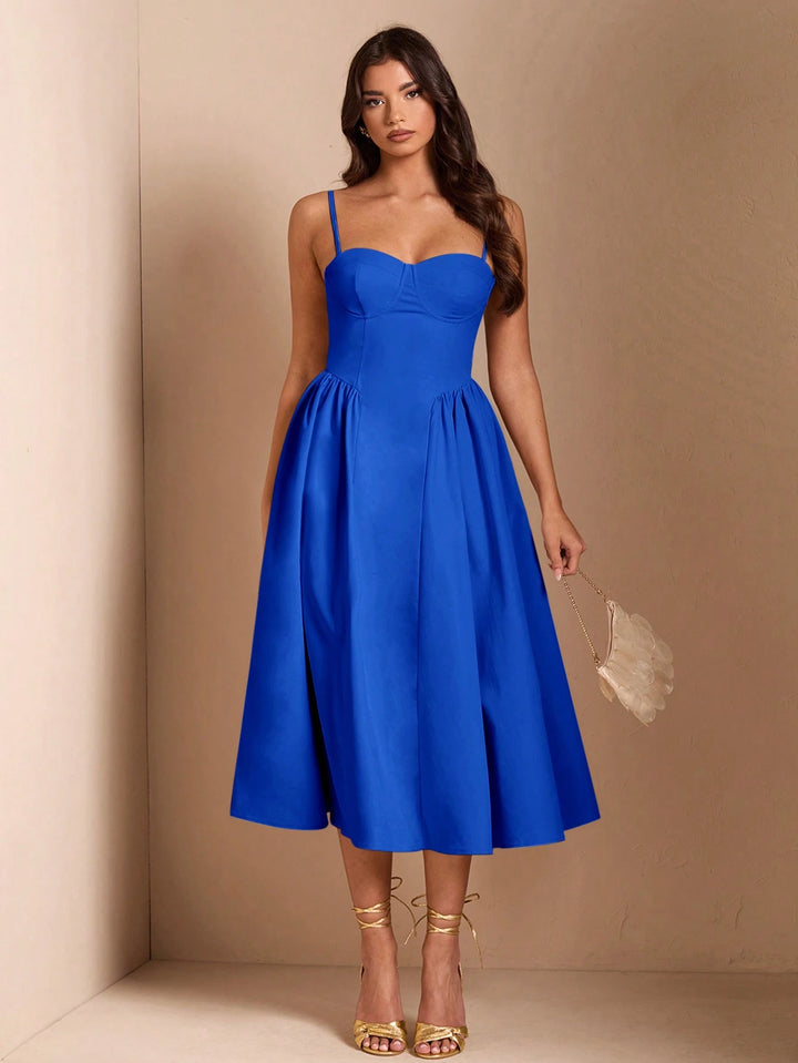 Rochie maxi SHEIN, albastru