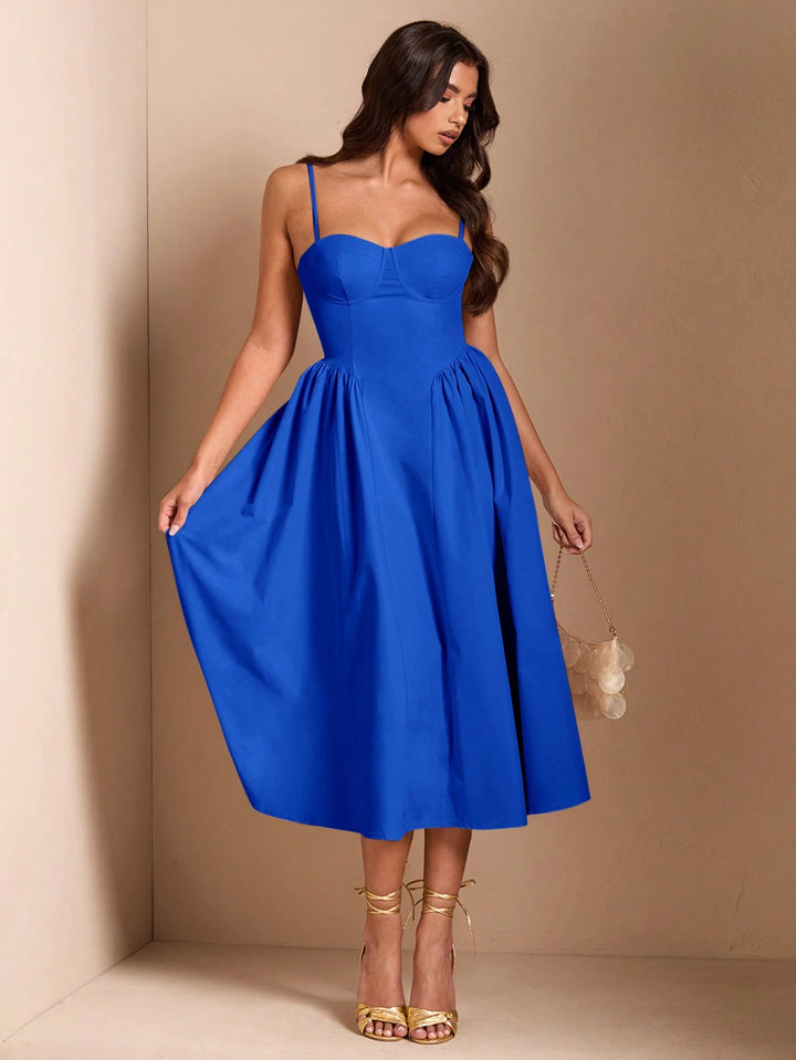 Rochie maxi SHEIN, albastru