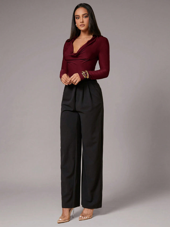 Body SHEIN, vișiniu