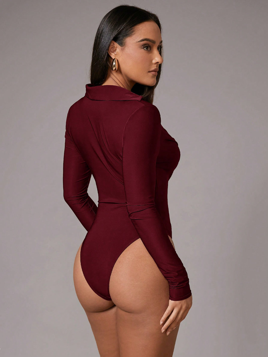 Body SHEIN, vișiniu
