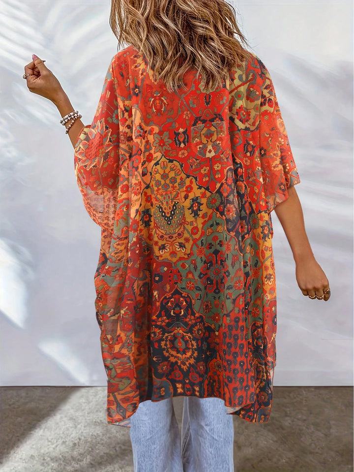 Cardigan lung SHEIN, mix culori