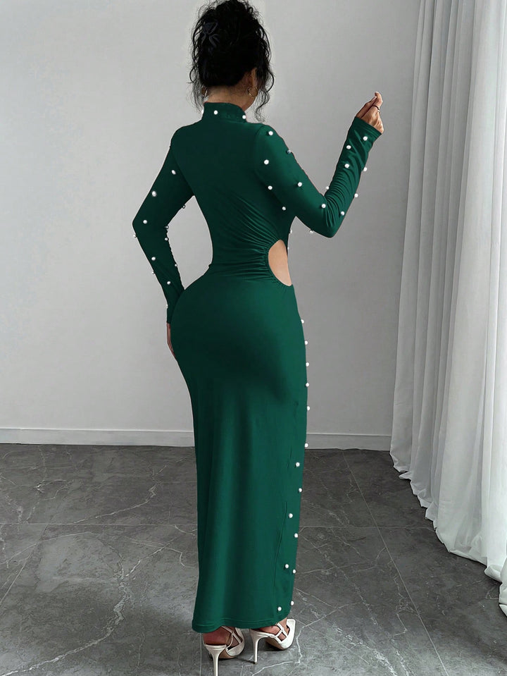 Rochie maxi SHEIN, verde