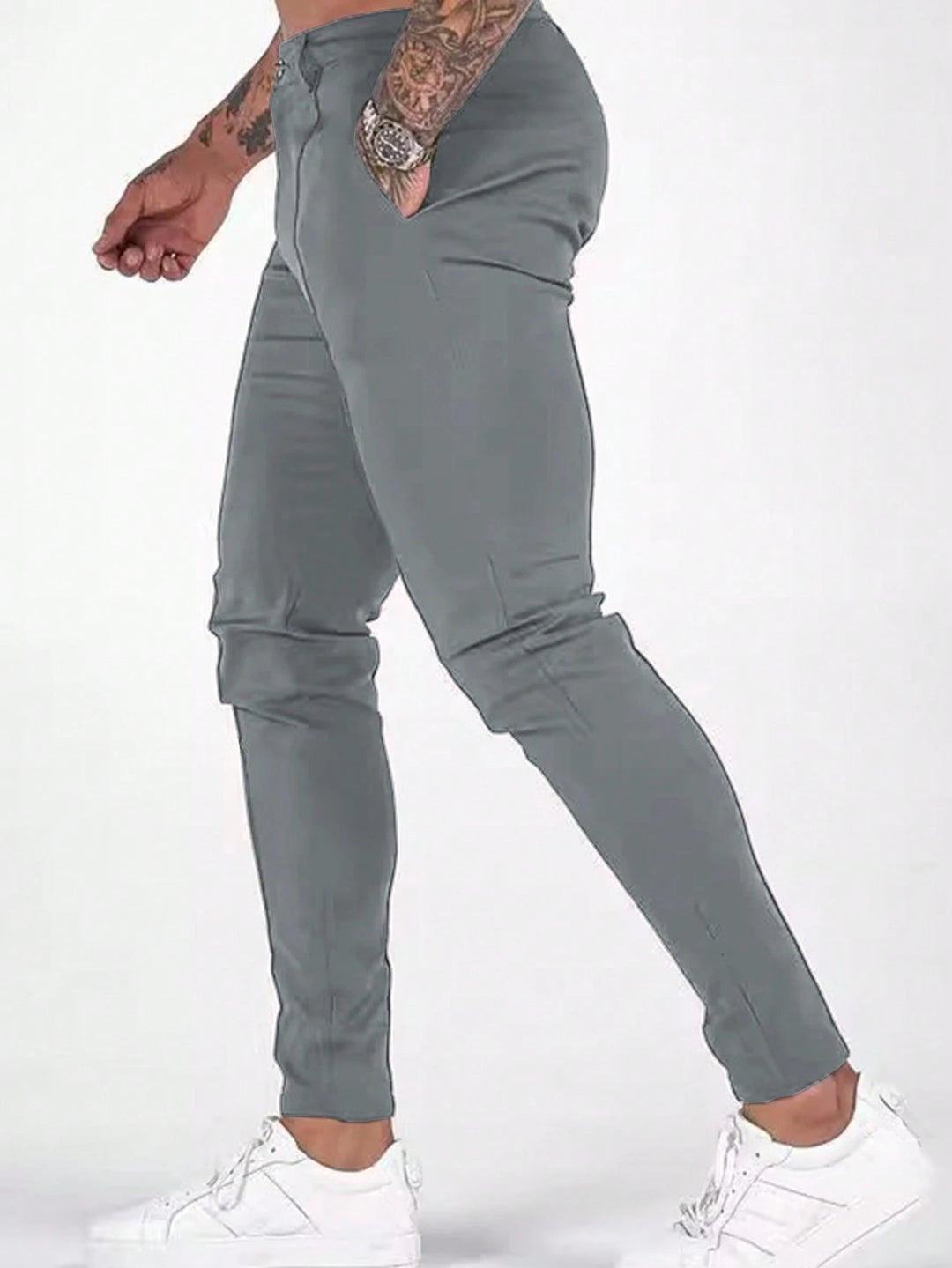 Pantaloni SHEIN, gri