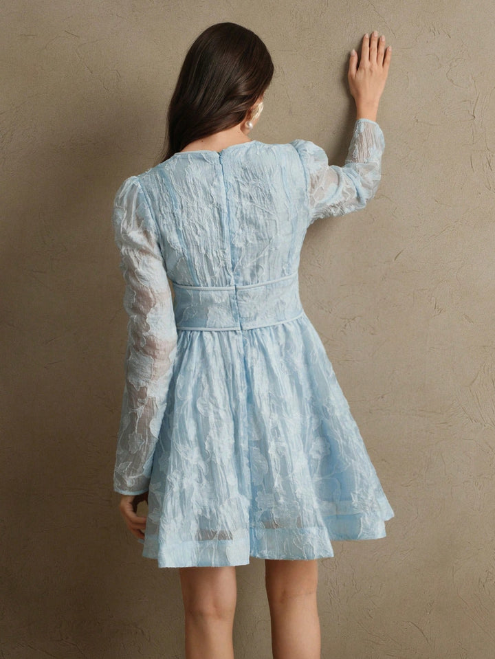 Rochie scurtă SHEIN, albastru