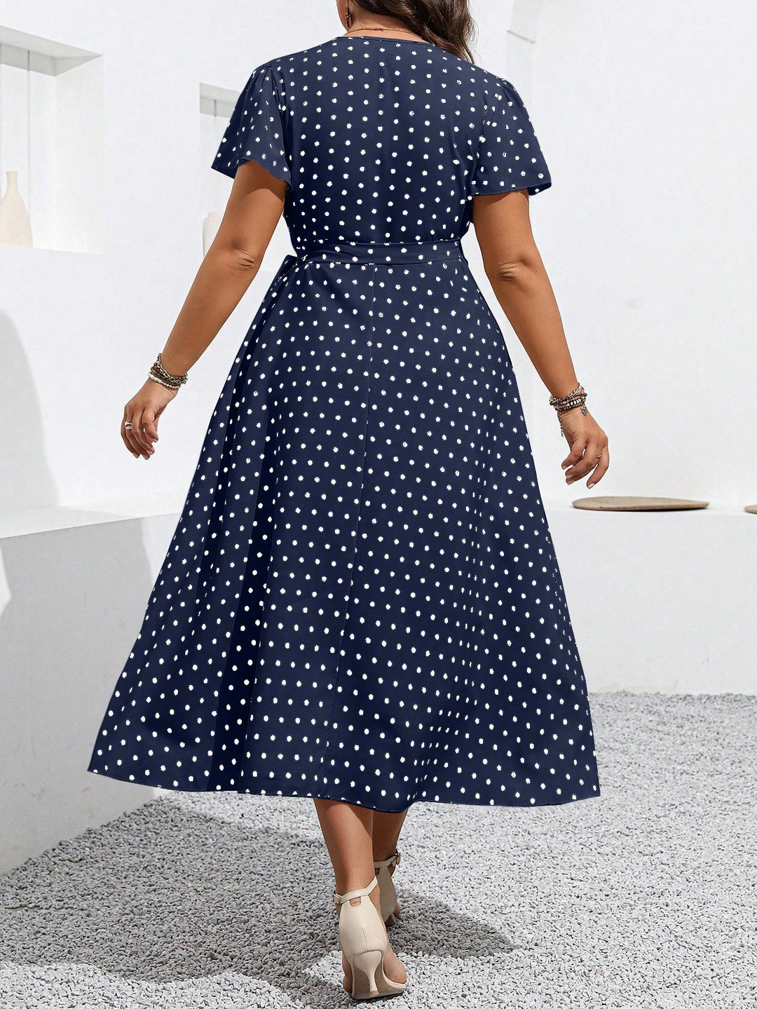 Rochie maxi SHEIN, albastru