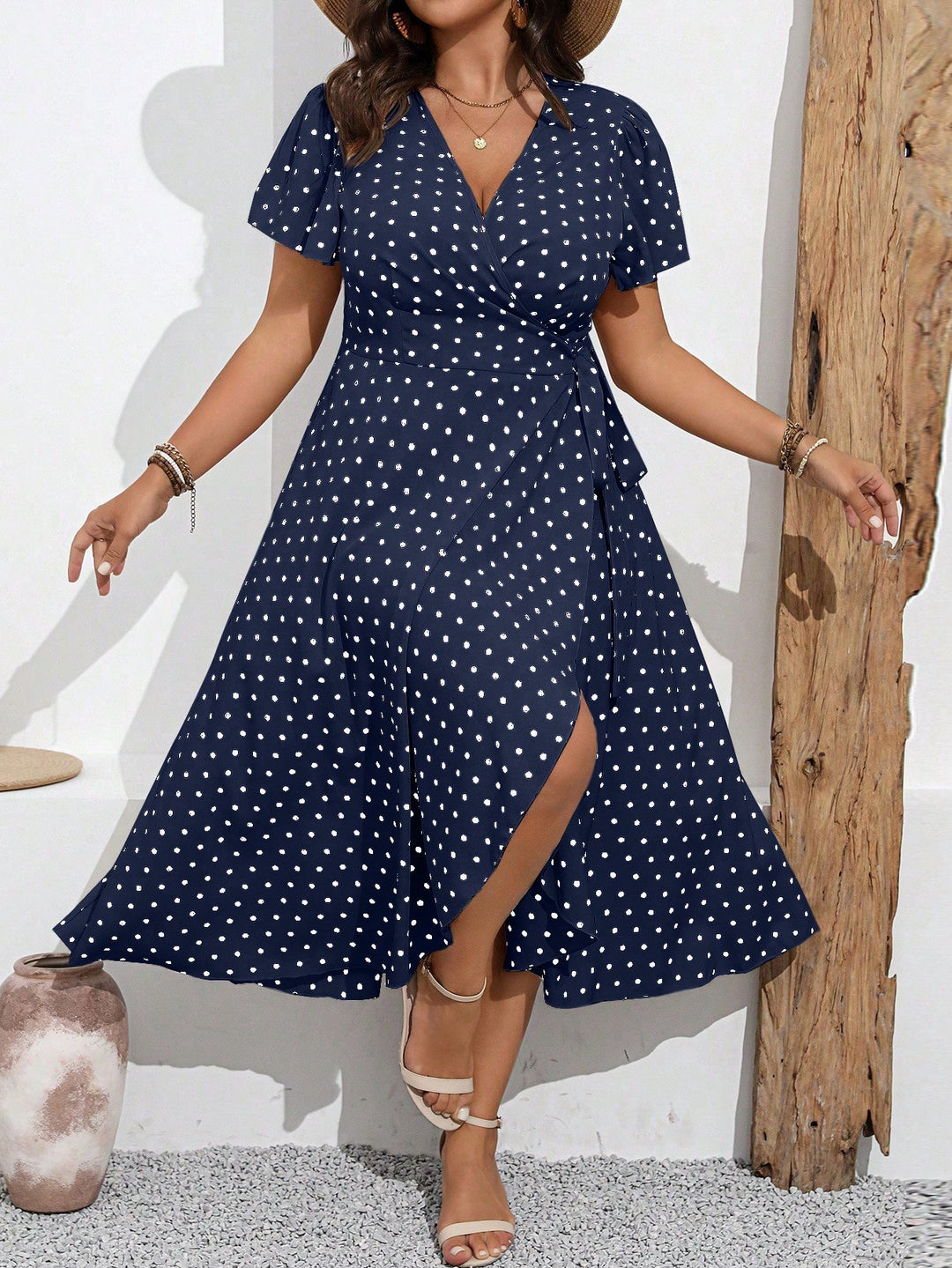 Rochie maxi SHEIN, albastru