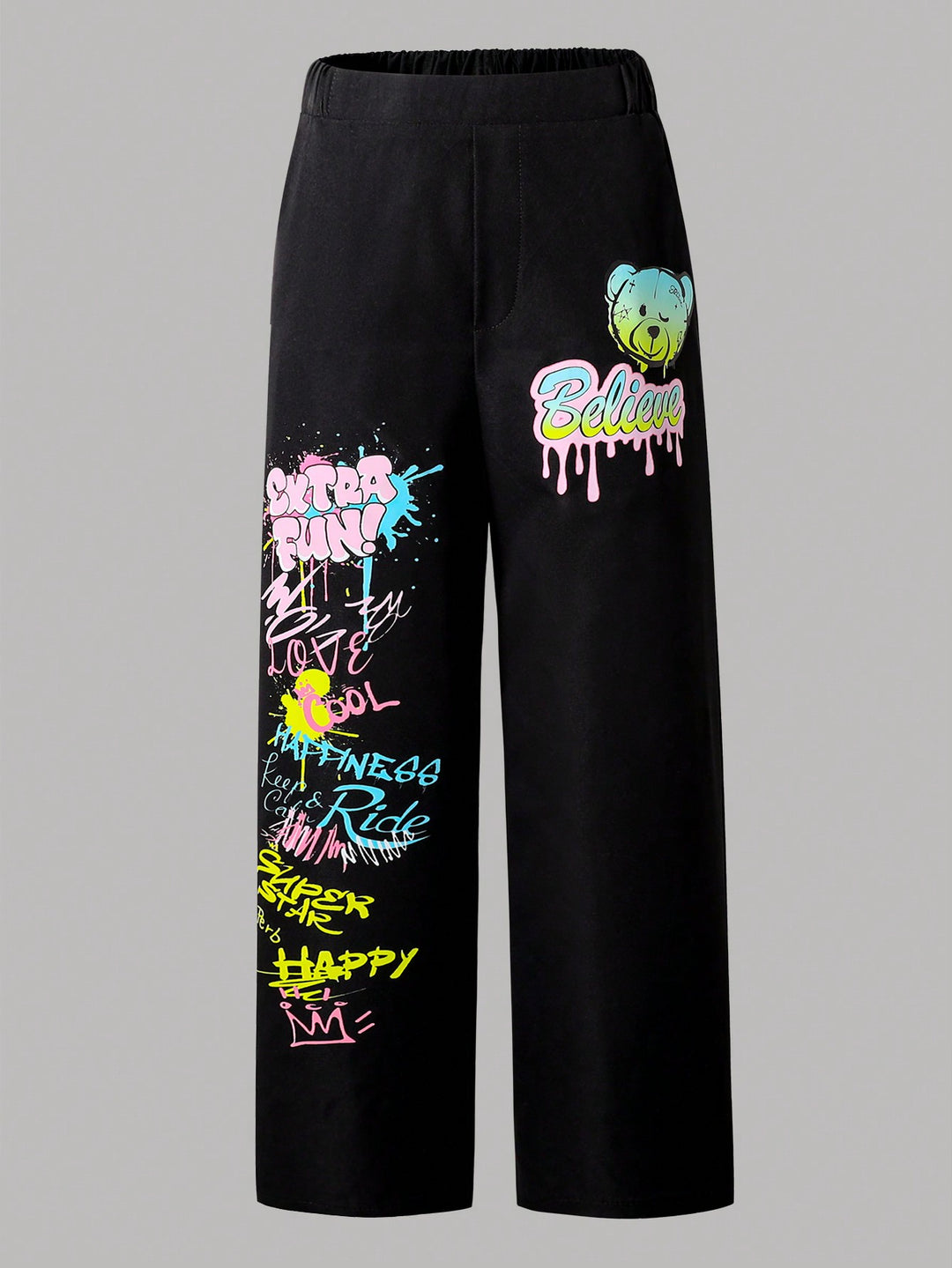 Pantaloni SHEIN, negru