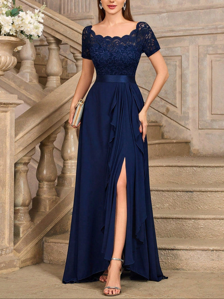 Rochie de ocazie SHEIN, albastru