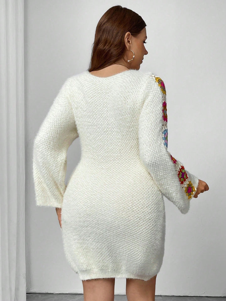 Rochie mini SHEIN, alb