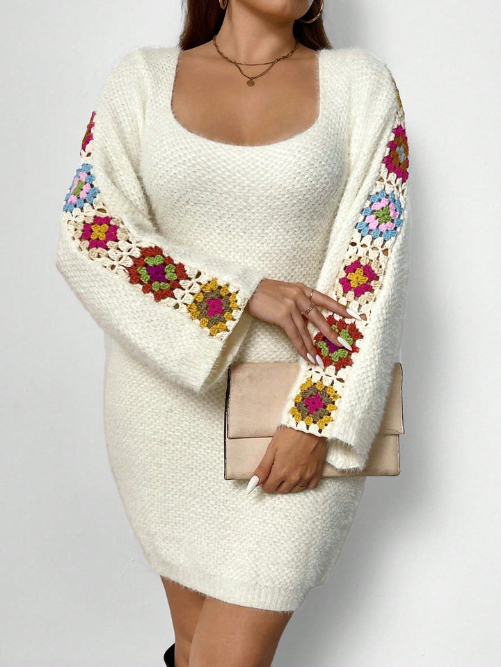 Rochie mini SHEIN, alb