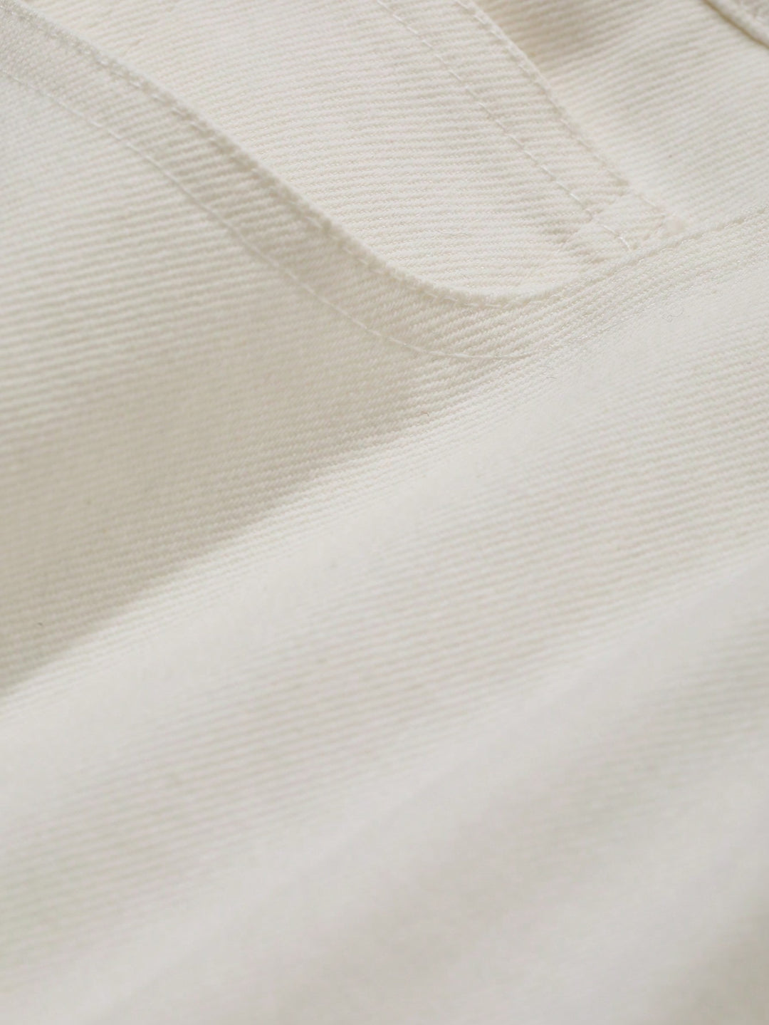 Pantaloni SHEIN, alb