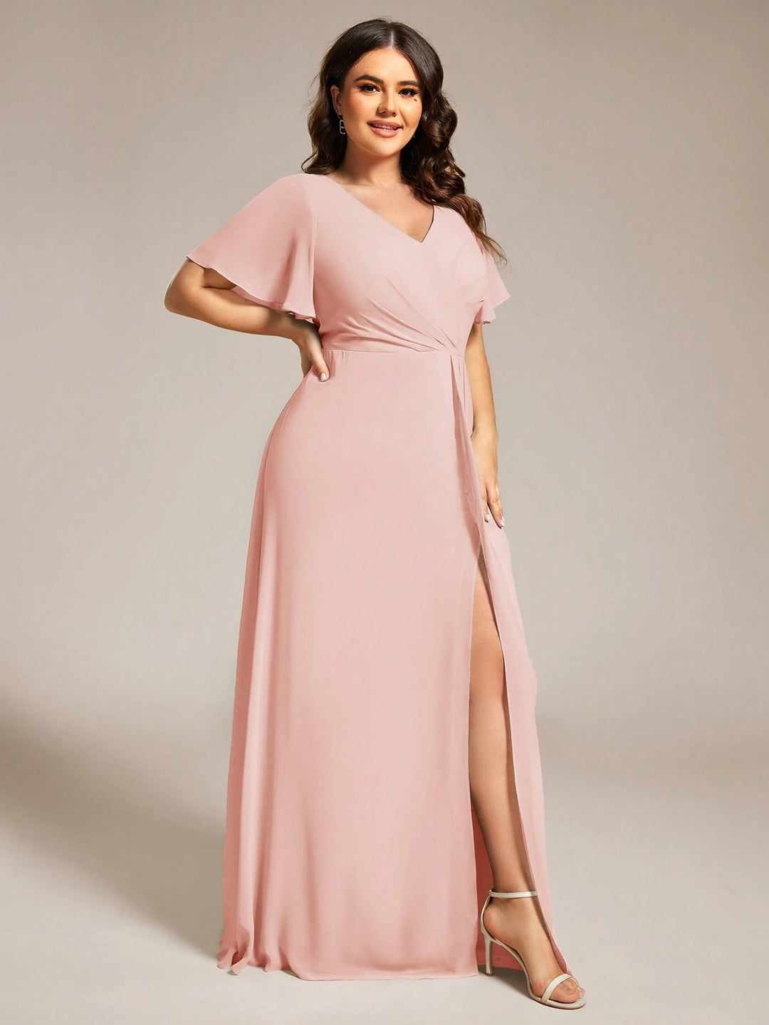 Rochie de ocazie SHEIN, roz