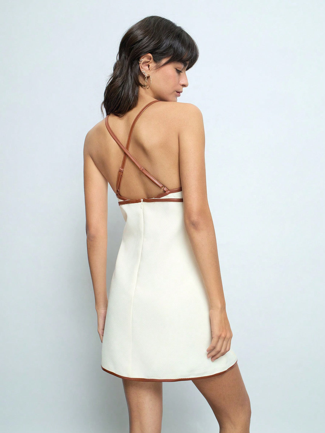 Rochie mini SHEIN, bej