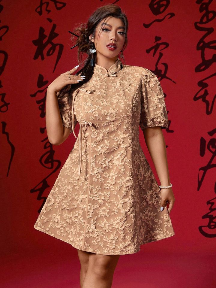 Rochie mini SHEIN, bej