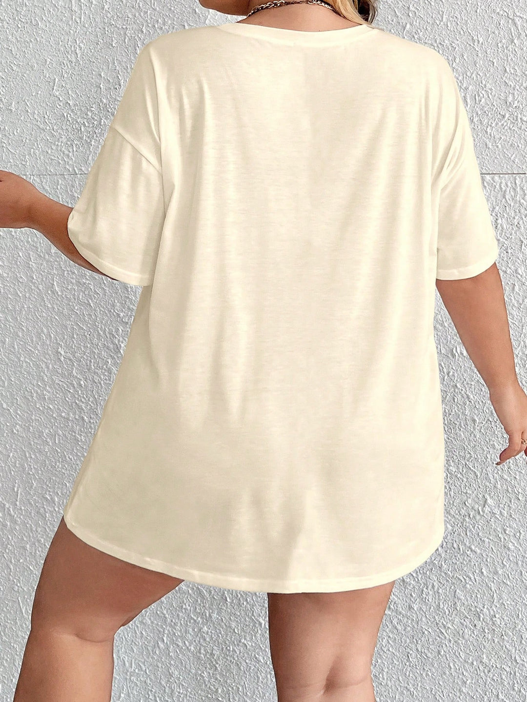 Tricou SHEIN, bej