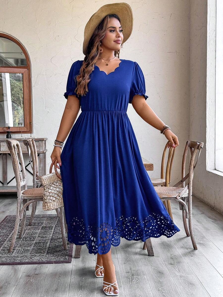 Rochie maxi SHEIN, albastru