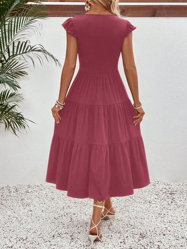 SHEIN Maxi ruha, piros