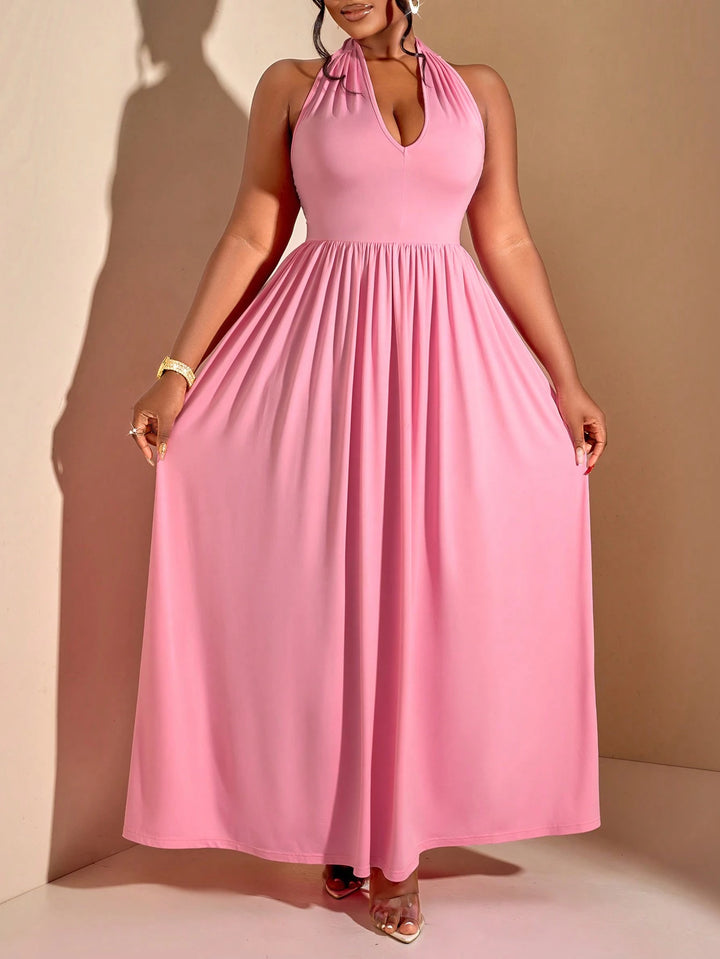 Rochie maxi SHEIN, roz