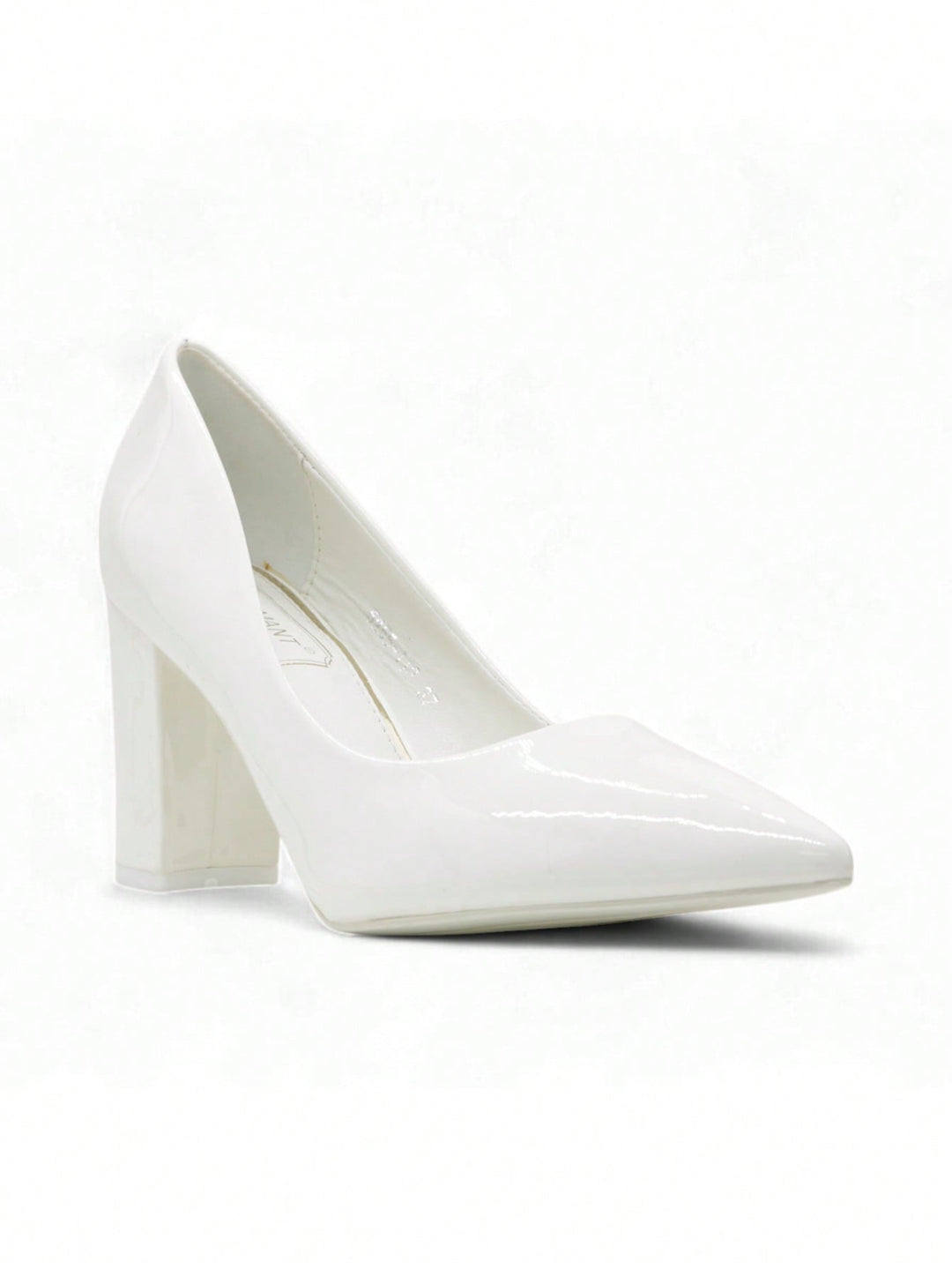 Pantofi cu toc SHEIN, alb