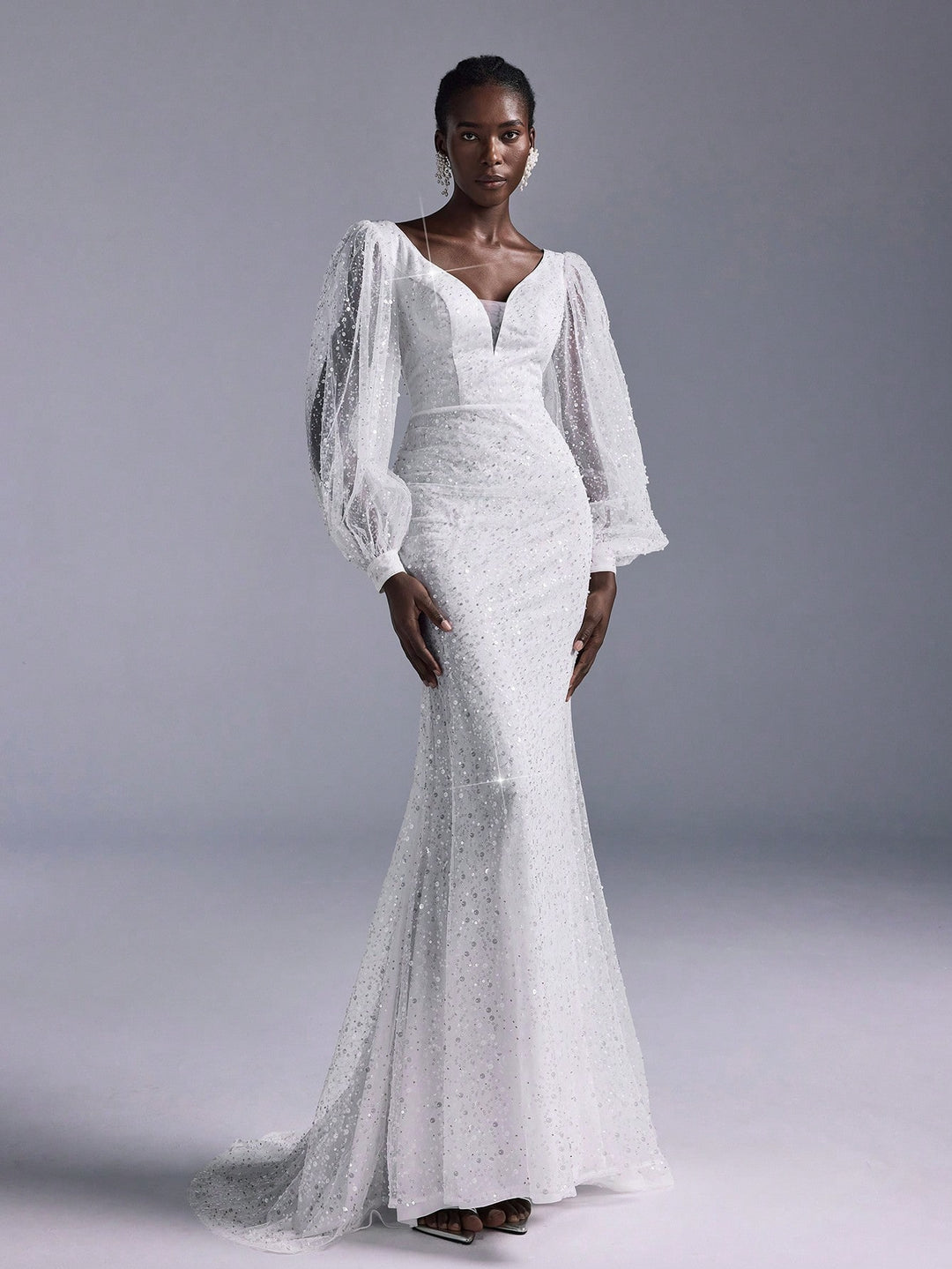 Rochie de mireasă SHEIN, alb