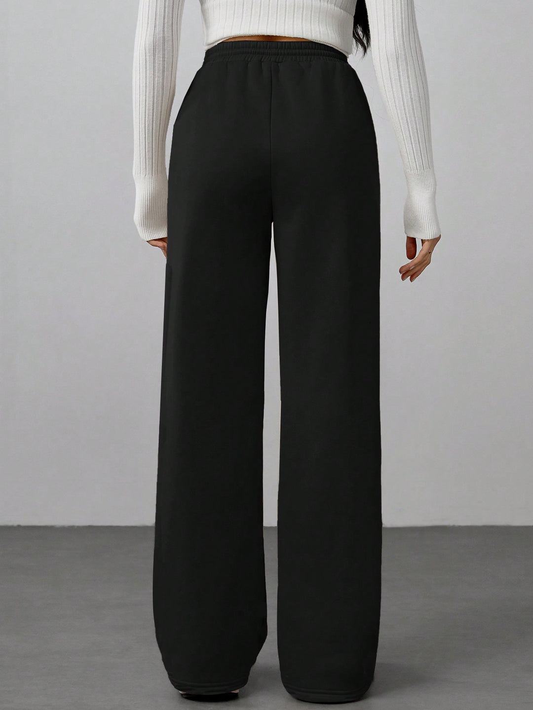 Pantaloni SHEIN, negru
