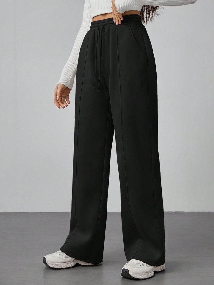 Pantaloni SHEIN, negru
