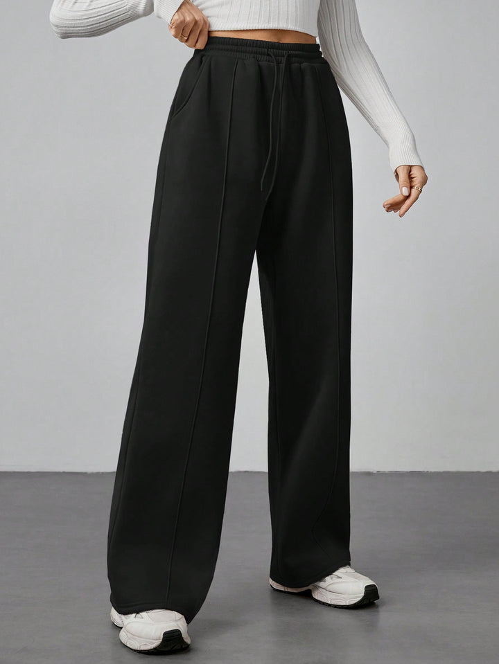 Pantaloni SHEIN, negru