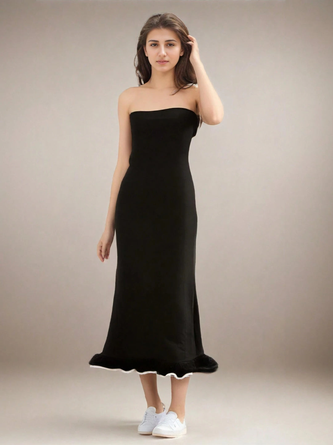 Rochie maxi SHEIN, negru