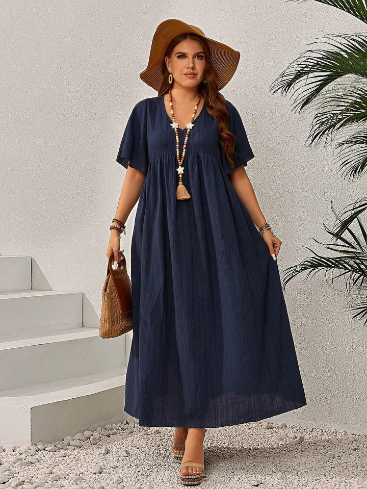 Rochie maxi SHEIN, albastru