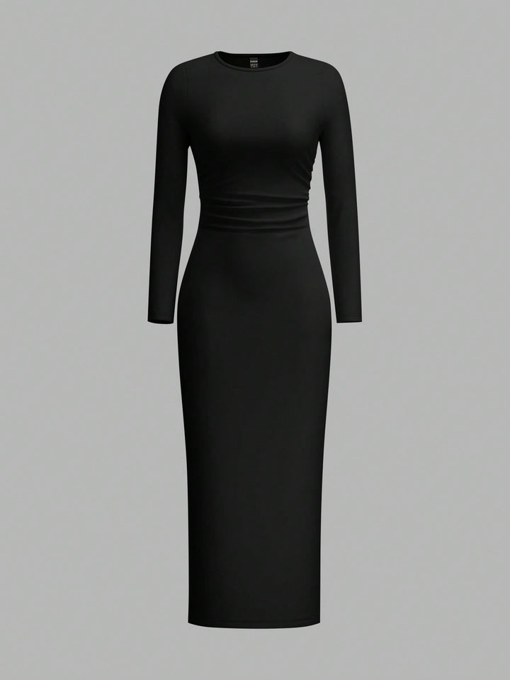 Rochie maxi SHEIN, negru