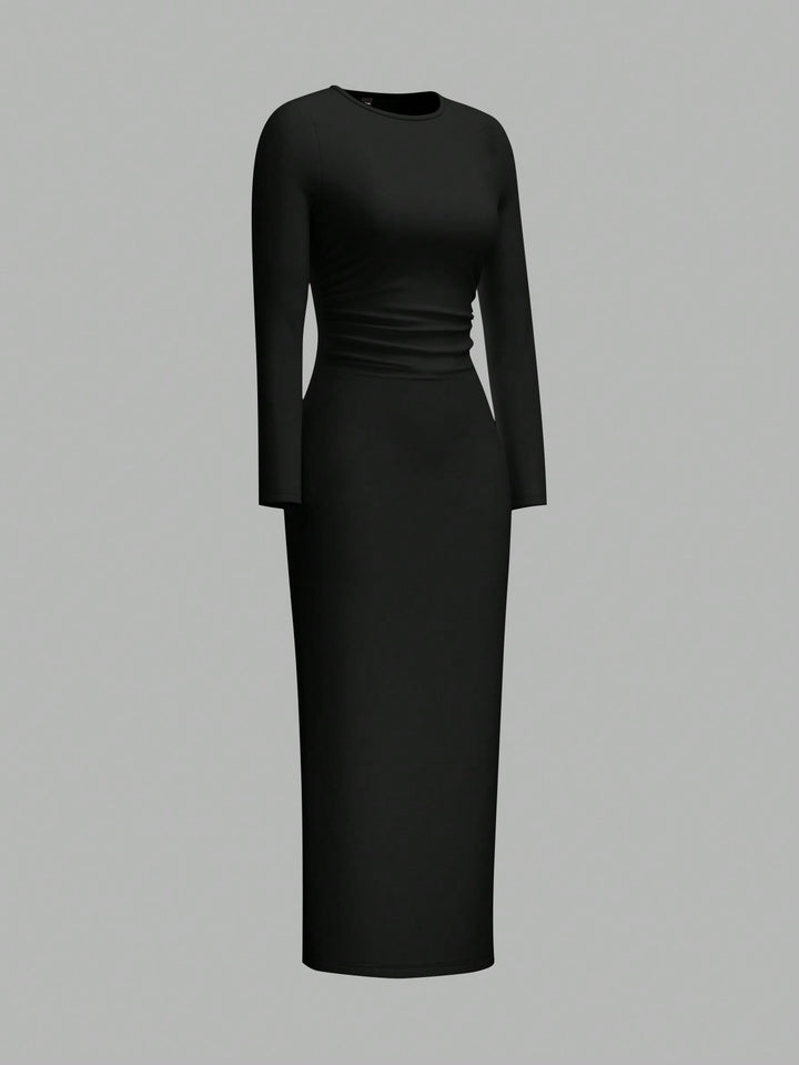 Rochie maxi SHEIN, negru