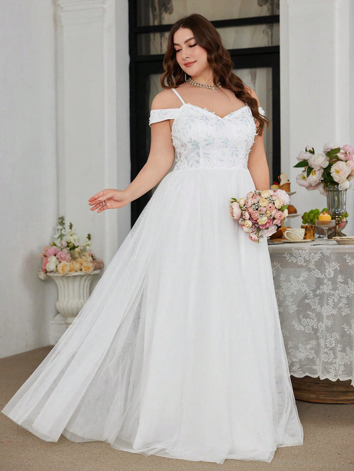 Rochie de mireasă SHEIN, alb