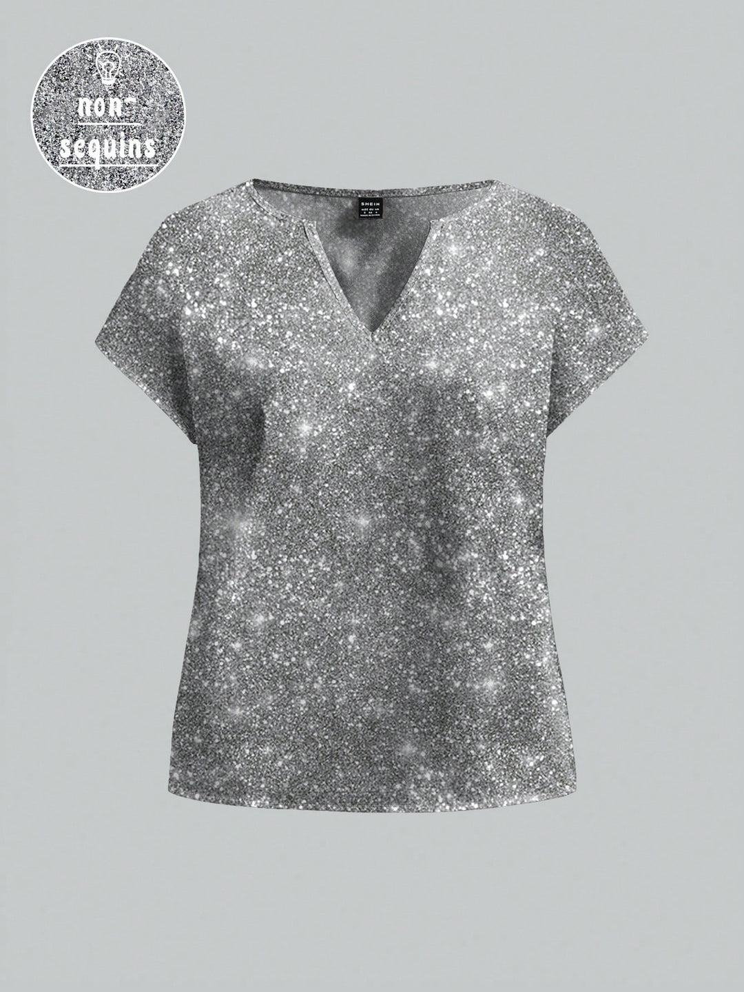 Bluza SHEIN, argintiu