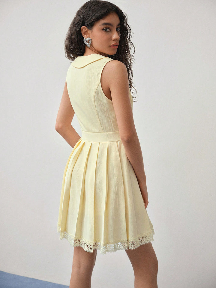 Rochie mini SHEIN, galben