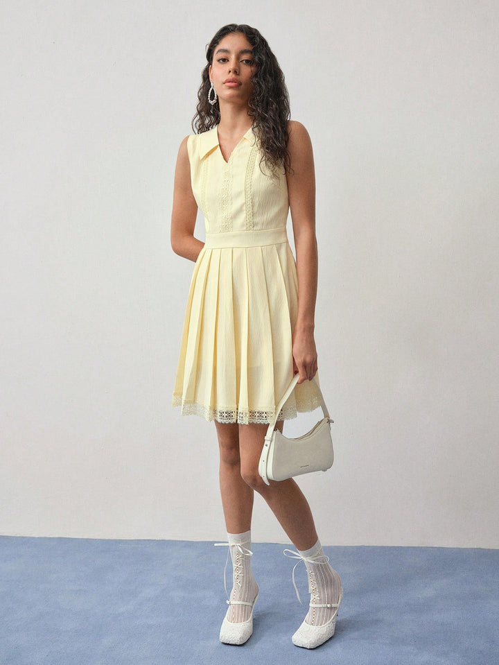 Rochie mini SHEIN, galben