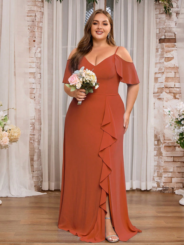 Rochie SHEIN, portocaliu