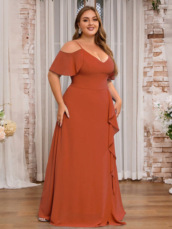 Rochie SHEIN, portocaliu