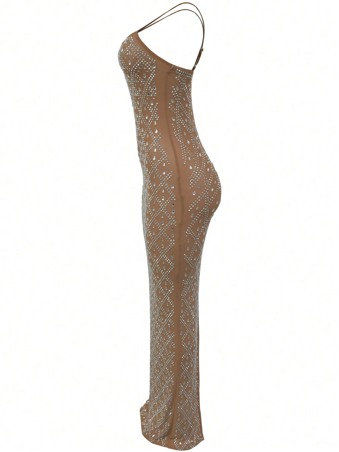 Rochie maxi SHEIN, maro