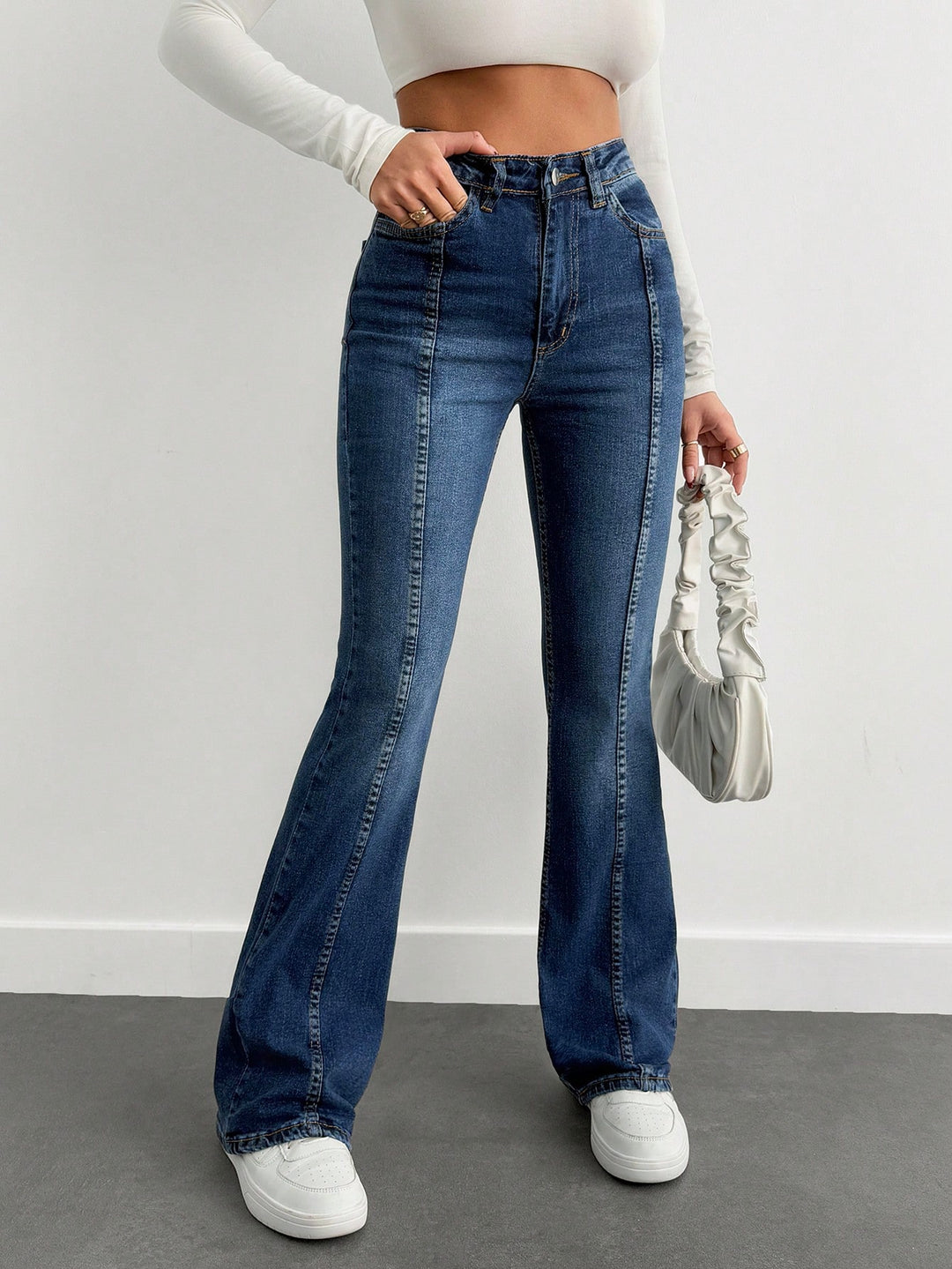 Jeans SHEIN, albastru