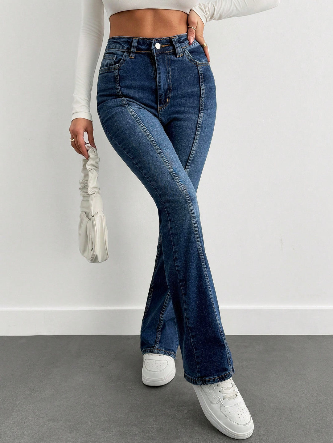 Jeans SHEIN, albastru