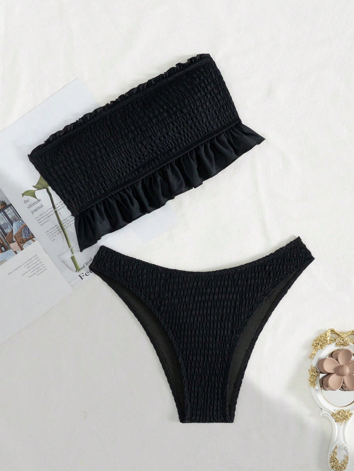 Set bikini SHEIN, negru