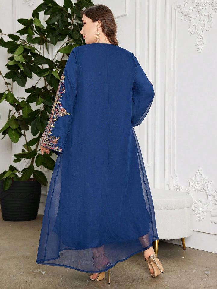 Rochie maxi SHEIN, albastru