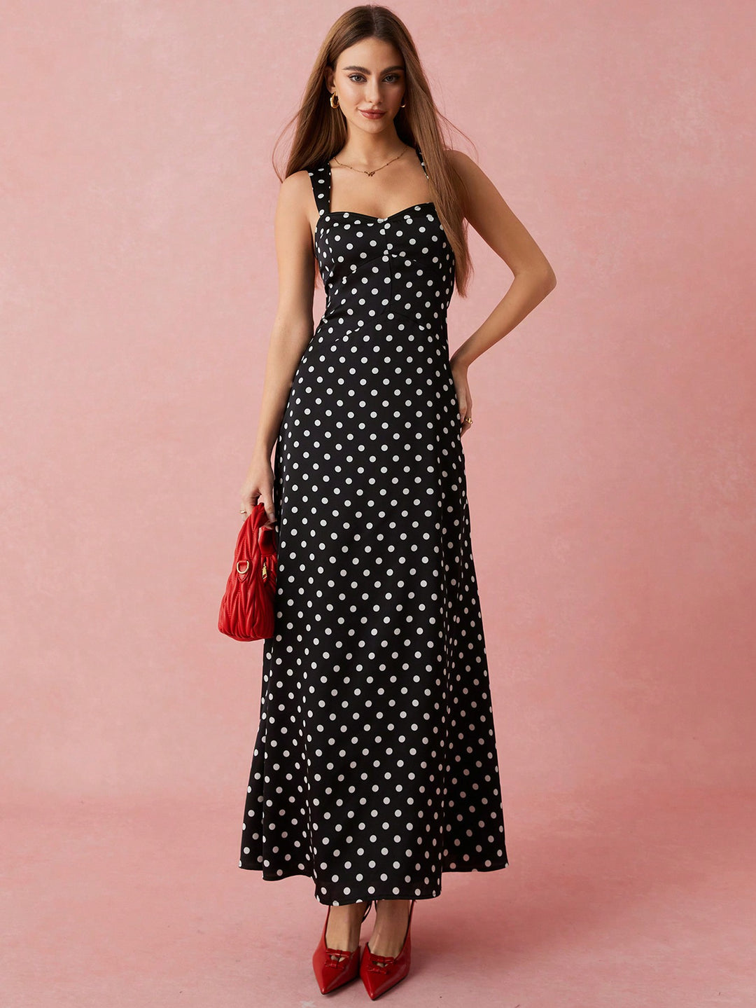 Rochie maxi SHEIN, alb
