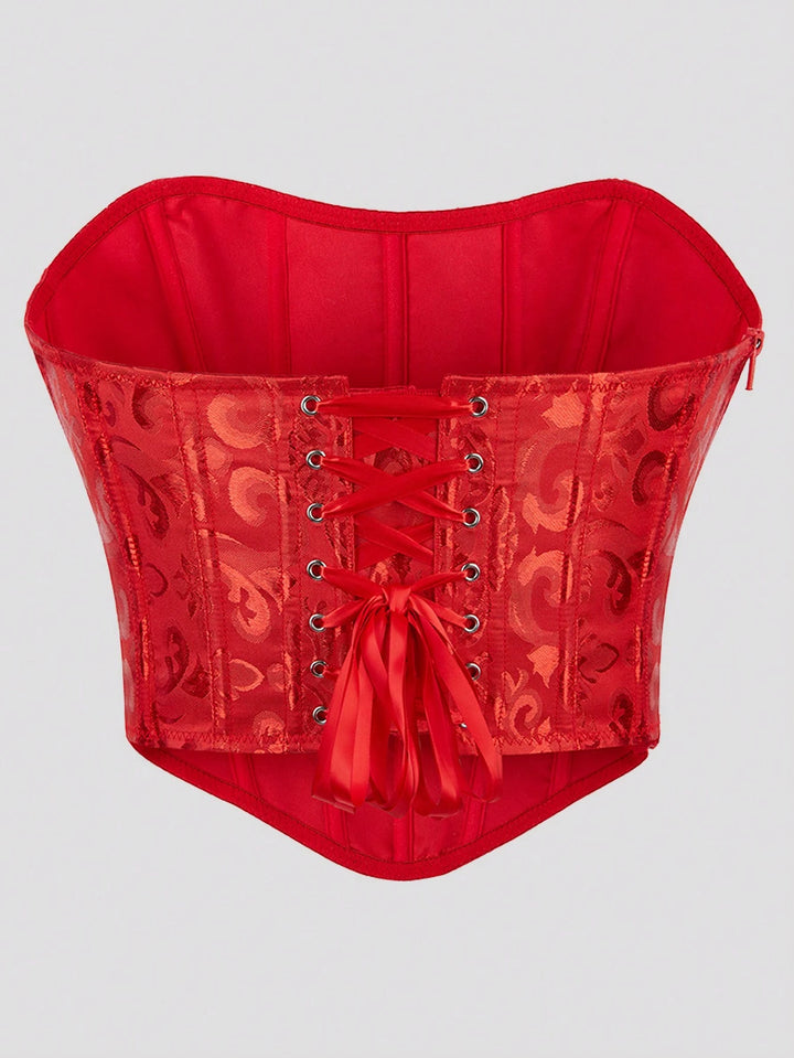 Corset SHEIN, roșu