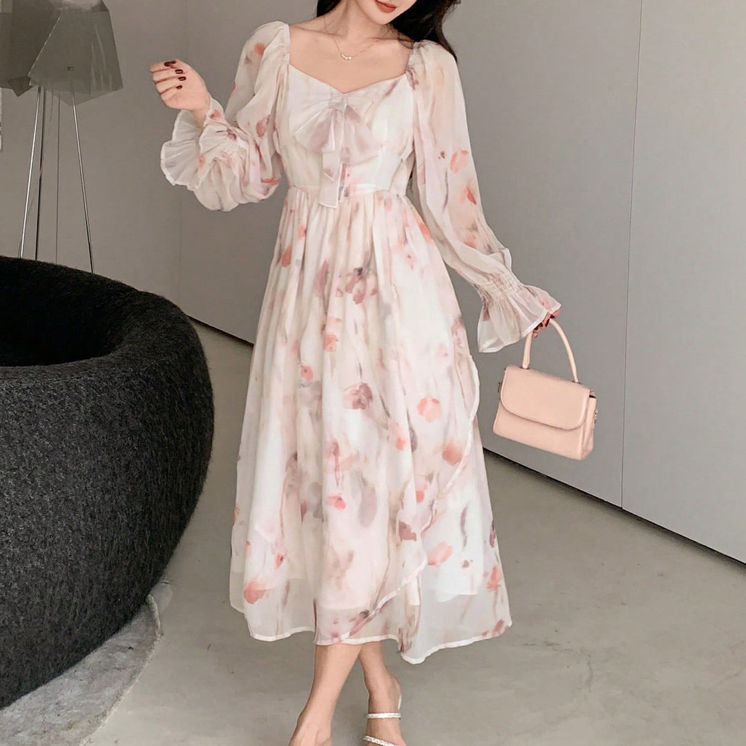 Rochie midi Shein, crem