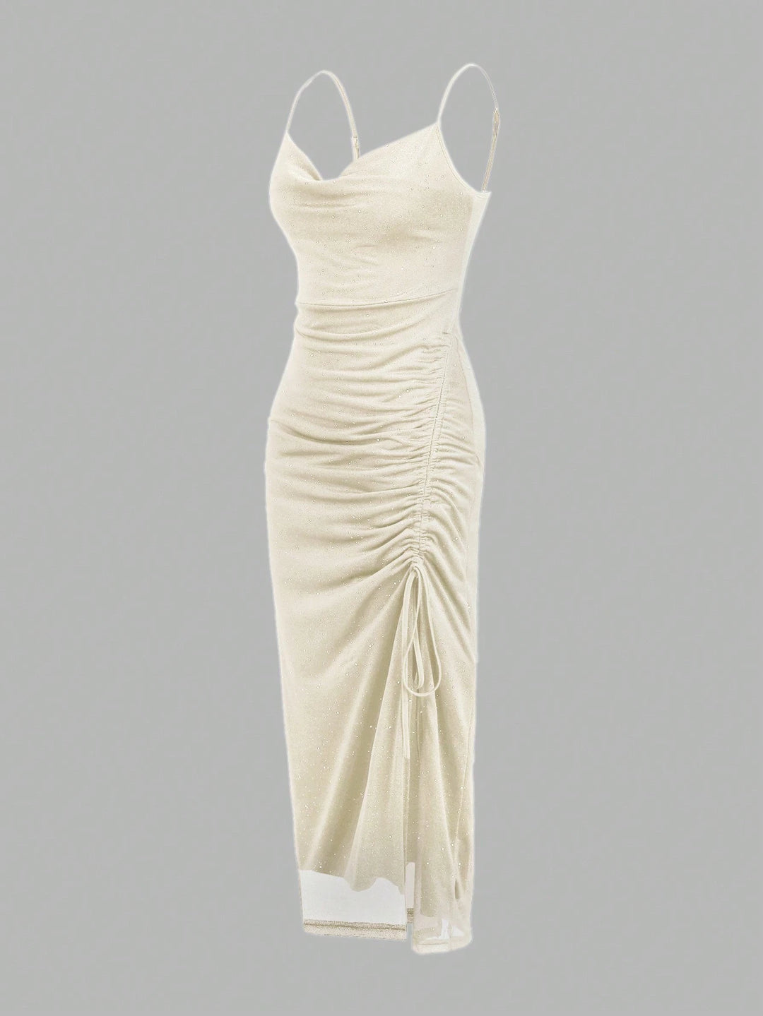 Rochie midi SHEIN, crem