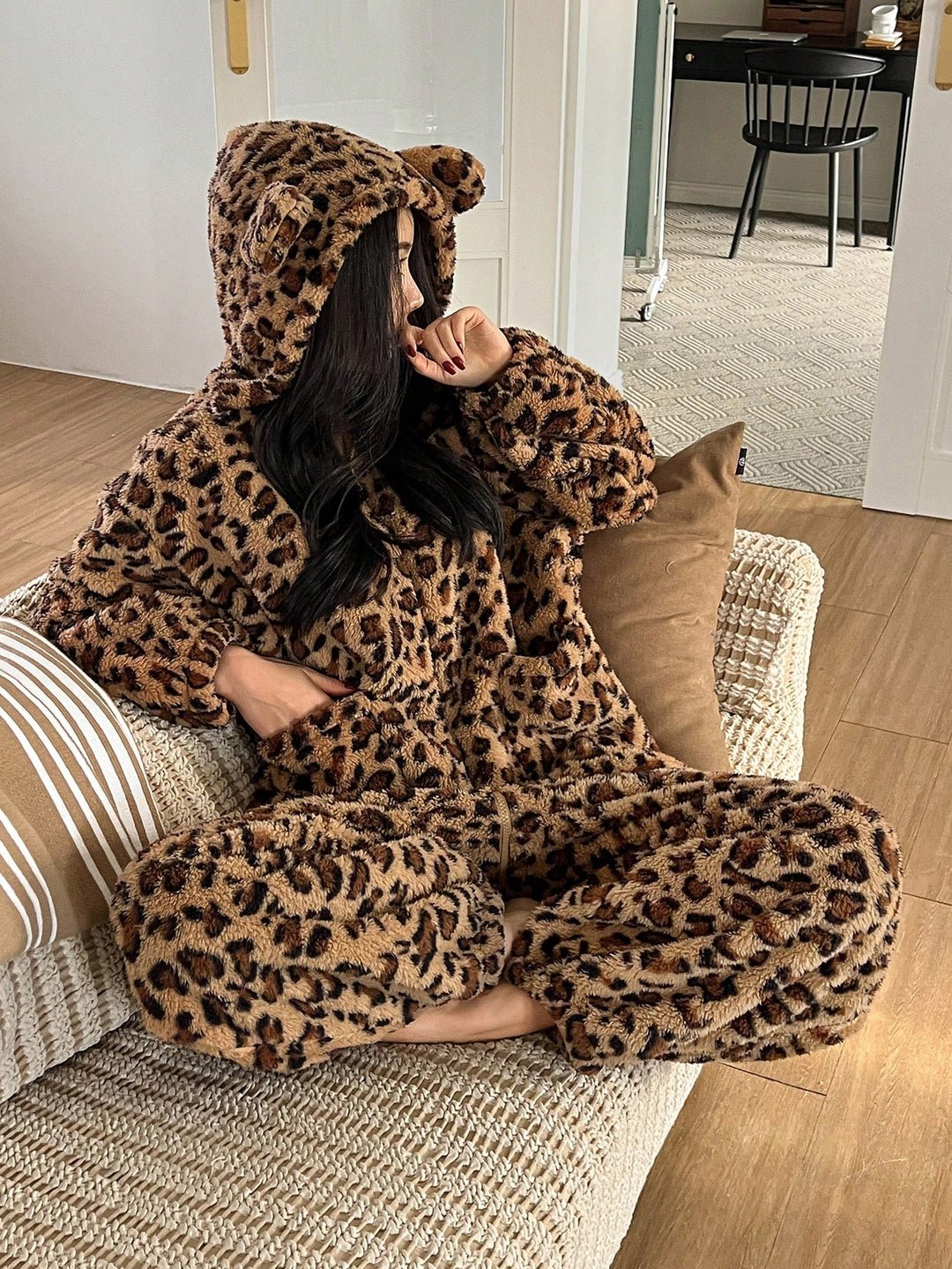 Salopetă de pijama SHEIN, mix culori
