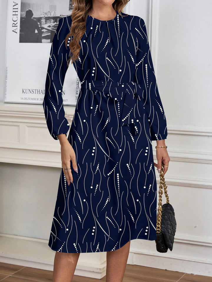 Rochie midi SHEIN, albastru
