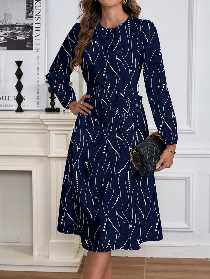 Rochie midi SHEIN, albastru